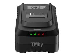Устройство для зарядки аккумуляторов Deli YS EDL-CD20A2E сетевое 220В, 50Гц, 2А