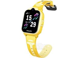Детские смарт-часы с поддержкой 4G LTE/VoLTE Philips CTW6610YL/00 желтый
