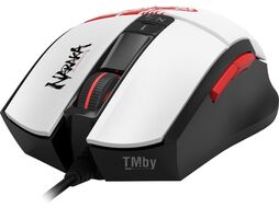 Мышь USB A4Tech Bloody L65 Max NARAKA оптическая (1200dpi) USB (6but) белый/рисунок