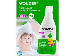 Детский экогель для душа 2в1 WONDER LAB Фруктовый мармелад 0,55 л