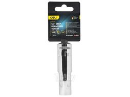 Головка торцевая шестигранная Deli YS EDQ4312 1/2", 12 мм, глубокая