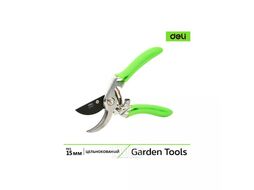 Секатор садовый цельнокованный Deli GS EDL580207 пружина, тефлон, 215 мм