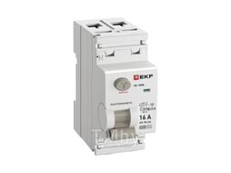 Выключатель дифференциального тока ВДТ ВД-100N 2P 25А 30мА AC эл-мех 6кА PROXIMA EKF E1026M2530