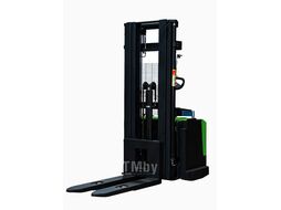 Штабелер самоходный 1,5 т 5,0 м ES15T4 Li-ion 24/200 В/Ач ЭУР, Curtis, H-мачта (с платформой) TOR 1048441