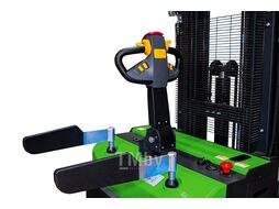 Штабелер самоходный 1,5 т 5,0 м ES15T4 Li-ion 24/200 В/Ач ЭУР, Curtis, H-мачта (с платформой) TOR 1048441