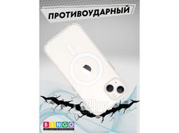 Бампер BINGO Clear Magnetic для iPhone 13 Прозрачный
