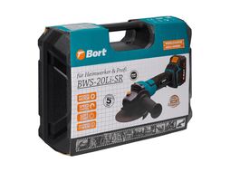 Угловая шлифмашина Bort BWS-20Li-SR (93412215)