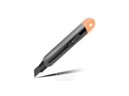 Нож строительный Deli HS HT4018C 18мм, Soft Touch, оранжевый