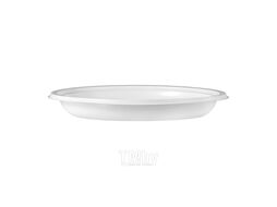 Тарелки одноразовые десертные, набор 100шт., ПС, белые, 16,5см OfficeClean 246539/П232825