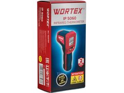 Инфракрасный термометр (пирометр) IP 5060 -50C...+600C, (Регулировка чувствительности 0,1-1,0) WORTEX 1323797