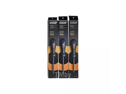 Отвертка Deli HS EHT1105 SL5*100 мм, Soft Touch, черный
