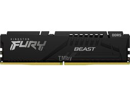 Оперативная память 32Gb Kingston FURY Beast KF564C32BBK2-32, DDR V, PC-51200, 6400MHz, kit 2x16Gb