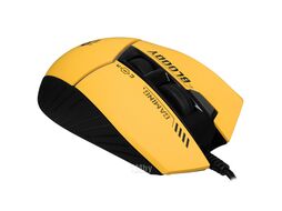 Мышь игровая A4Tech Bloody W95 MAX SPORTS LIME оптическая (12000dpi), 9 кнопок, кабель 1.8 м, желтый/серый