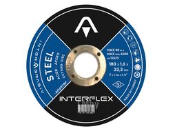Отрезной круг Interflex AO60TBF STEEL 230x1,9x22,23мм, Т41 Interflex 4078231910