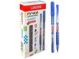 Ручка шариковая "Klassy", 0.7мм, серия Speed Pro, ОДНОРАЗОВАЯ, полупрозр. корпус, синяя deVente 5073526