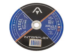 Отрезной круг Interflex AO46TBF STEEL 230x2,5x22,23мм, Т41 Interflex 4078232510