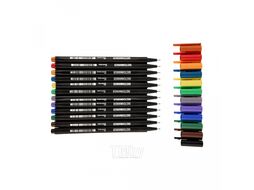 Ручка капиллярная "Artist fine pen Main", 12 шт Sketchmarker SMFP-12set