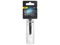 Головка торцевая шестигранная Deli YS EDQ4319 1/2", 19 мм, глубокая