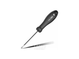 Отвертка Deli HS EHT1103 SL3*75 мм, Soft Touch, черный