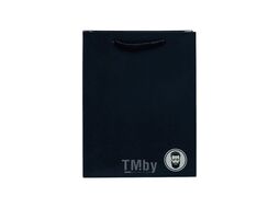 Пакет бумажный подарочный 18*23*10 см "Ты лучший", черный Дарите счастье 4733775