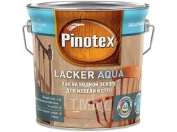 Лак Omnitex Lacker Aqua 10 мат на вод основе 2,7л Pinotex