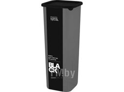 Банка для сыпучих продуктов Black квадратная 1,9л, с гибкой крышкой Sugar&Spice SE1686 10 621