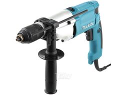 Дрель ударная MAKITA HP 2051 в чем. (720 Вт, патрон БЗП, 2 скор.)