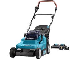 Газонокосилка аккумуляторная (36V / 2*5.0 Ah / DC18RD / 38 см) Makita DLM382PT2