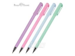 Ручка шариковая "SlimWrite. Zefir", 0,5мм, синяя, корпус ассорти Bruno Visconti 20-0204