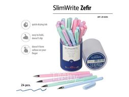 Ручка шариковая "SlimWrite. Zefir", 0,5мм, синяя, корпус ассорти Bruno Visconti 20-0204