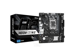 Материнская плата ASRock H610M-H2/M.2, LGA1700, (2xHDMI), 2xDDR IV, mATX