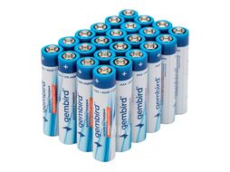 Батарейка GB-R03P-24B Gembird тип AAA, 1.5В, солевые (zink-carbon), 24шт в коробе