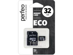 Карта памяти class 10 Perfeo Economi micro SDHC 32Gb