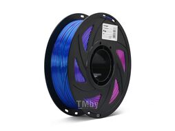 Филамент CM-FILPLASD021BRG Crown PLA Silk тройной 1.75 1кг синий-красный-зеленый