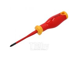 Отвертка SL/PZ1х80мм EXTRA SLIM, изолированная, S2 Yato YT-282662