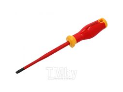 Отвертка шлицевая 5.5х125мм EXTRA SLIM, изолированная, S2 Yato YT-282644