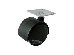 Колесо мебельное Lemax prof KLS-01-D40 d=40 без стопора 38х38мм