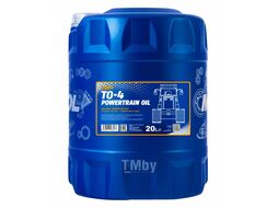 Масло трансмиссионное TO-4 Powertrain OIl 2601 SAE 10W 20л MANNOL MN2601-20