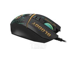 Мышь игровая A4Tech Bloody W63 Max Renegade Midnight черный /рисунок оптическая (12 000dpi)