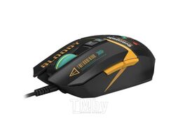 Мышь игровая A4Tech Bloody W63 Max Renegade Midnight черный /рисунок оптическая (12 000dpi)