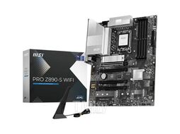 Материнская плата MSI PRO Z890-S WIFI, LGA1851, (HDMI, DP), 4xDDR V, ATX