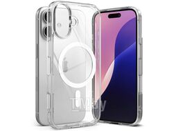 Чехол RINGKE FUSION MAGNETIC MAGSAFE для IPHONE 16 CLEAR
