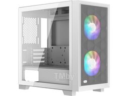 Корпус PCCooler C3D310 WH ARGB без БП (C3D310-WHP2-GL)