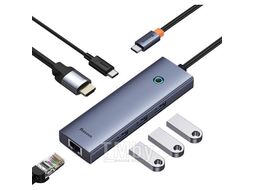 USB-хаб BS-OH151 Space Grey Baseus B00052802811-00