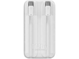 Внешний аккумулятор Comet Series Dual-Cable Digital Display Fast Charge 10000мАч 30Вт бел, CN Baseus PPMD10C