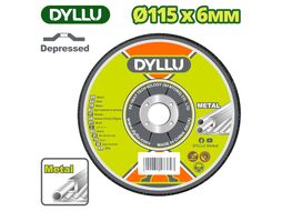 Круг шлифовальный 115x6,0x22,2 мм по металлу DYLLU DTAC1347