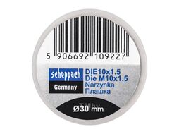 Плашка M10x1,5/Ф30 Scheppach Sch-DIE10x1.5