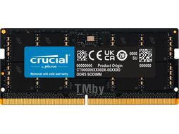 Оперативная память для ноутбука 32Gb Crucial CT32G56C46S5, SODIMM DDR V, PC-44800, 5600MHz
