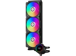 Система жидкостного охлаждения для процессора PCCooler DA360 BK ARGB черный (DA360-BKAWXX-GL)
