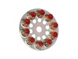 Патрон S 42 Disk Red 6.3 х10 красный в диске (100шт.) GNG GNPD6310R